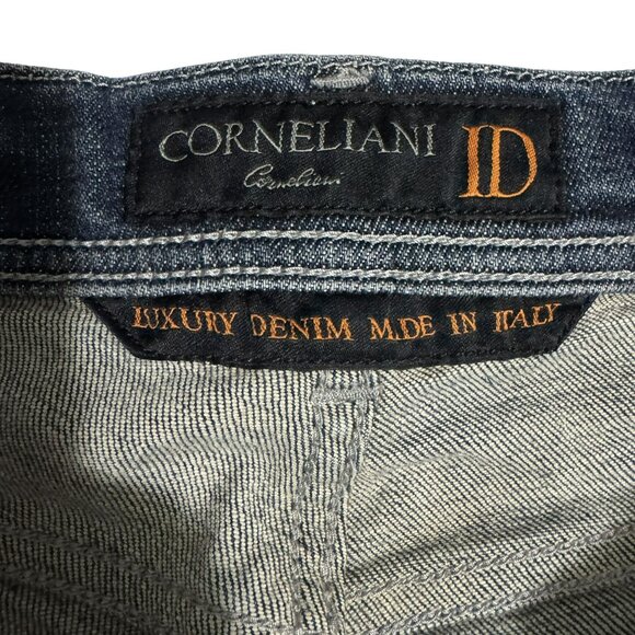 Corneliani Y5P Collection Mens Luxury Denim Jeans Sz W36 Made in Italy 5 Pocket - Picture 8 of 14